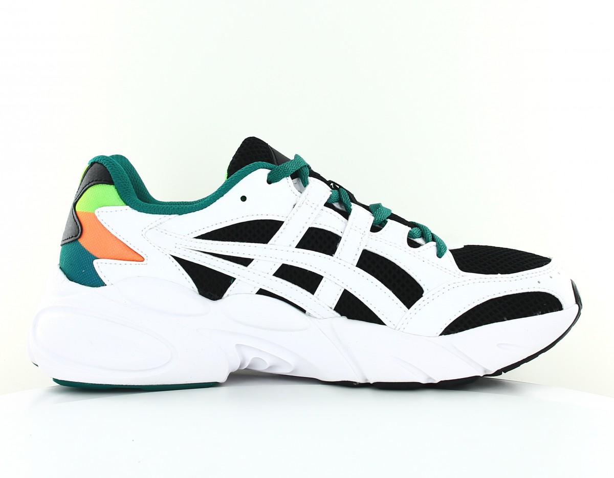 Asics Gel bondi Blanc noir vert multicolor 1021A145.001