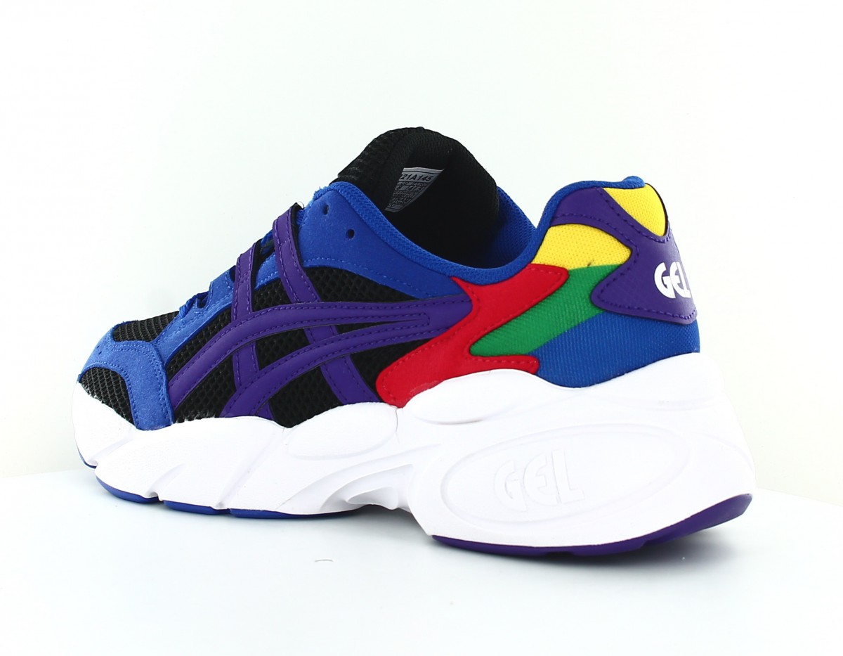 Asics Gel bondi bleu violet noir multicolor