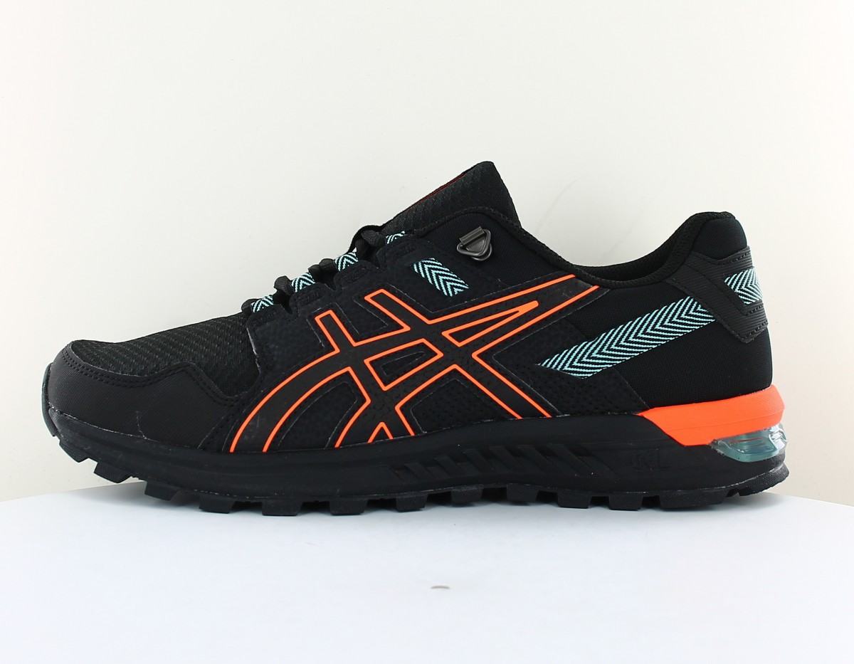 Asics Gel citrek noir orange bleu ciel