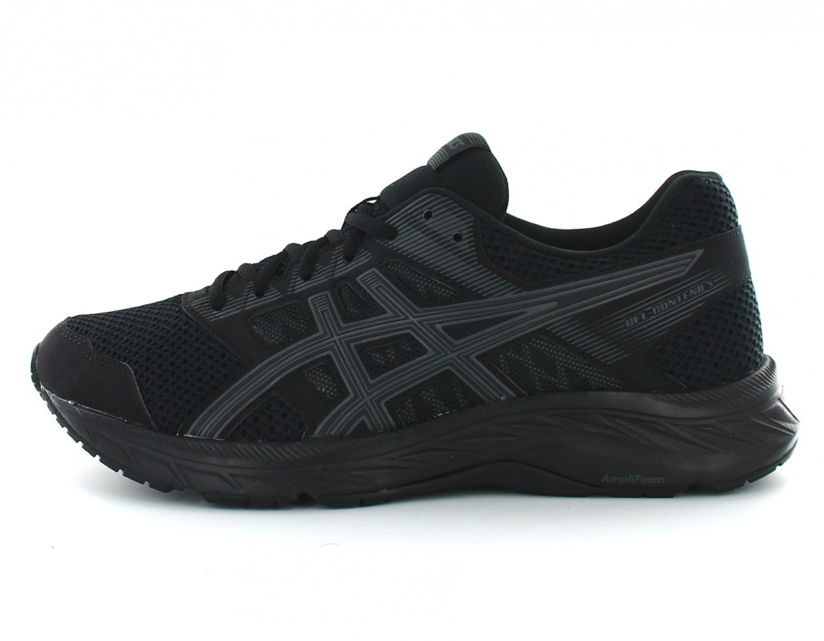 Asics Gel contend 5 noir noir noir