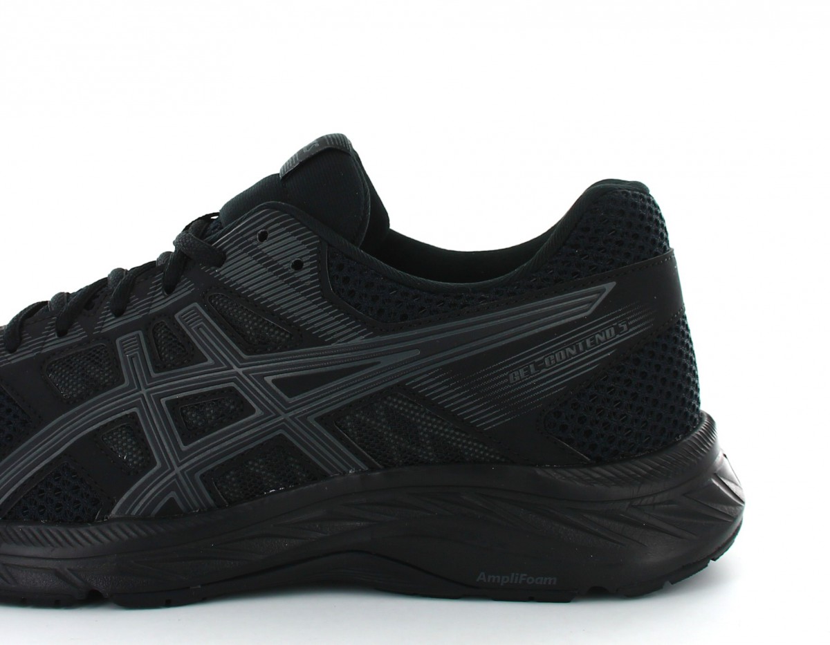 Asics Gel contend 5 noir noir noir