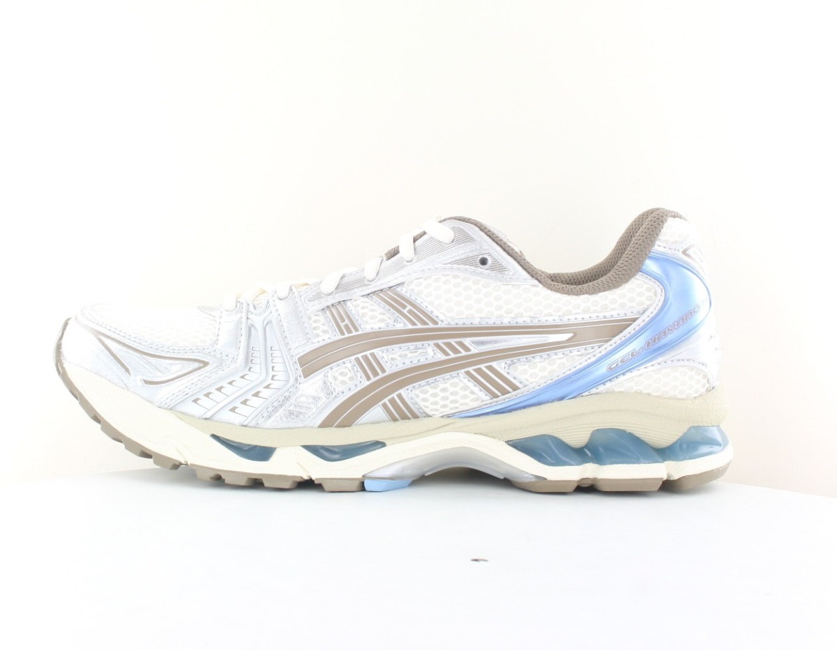 Asics Gel kayano 14 beige argent bleu