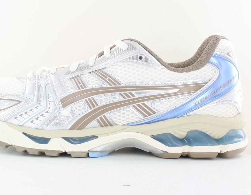 Asics Gel kayano 14 beige argent bleu