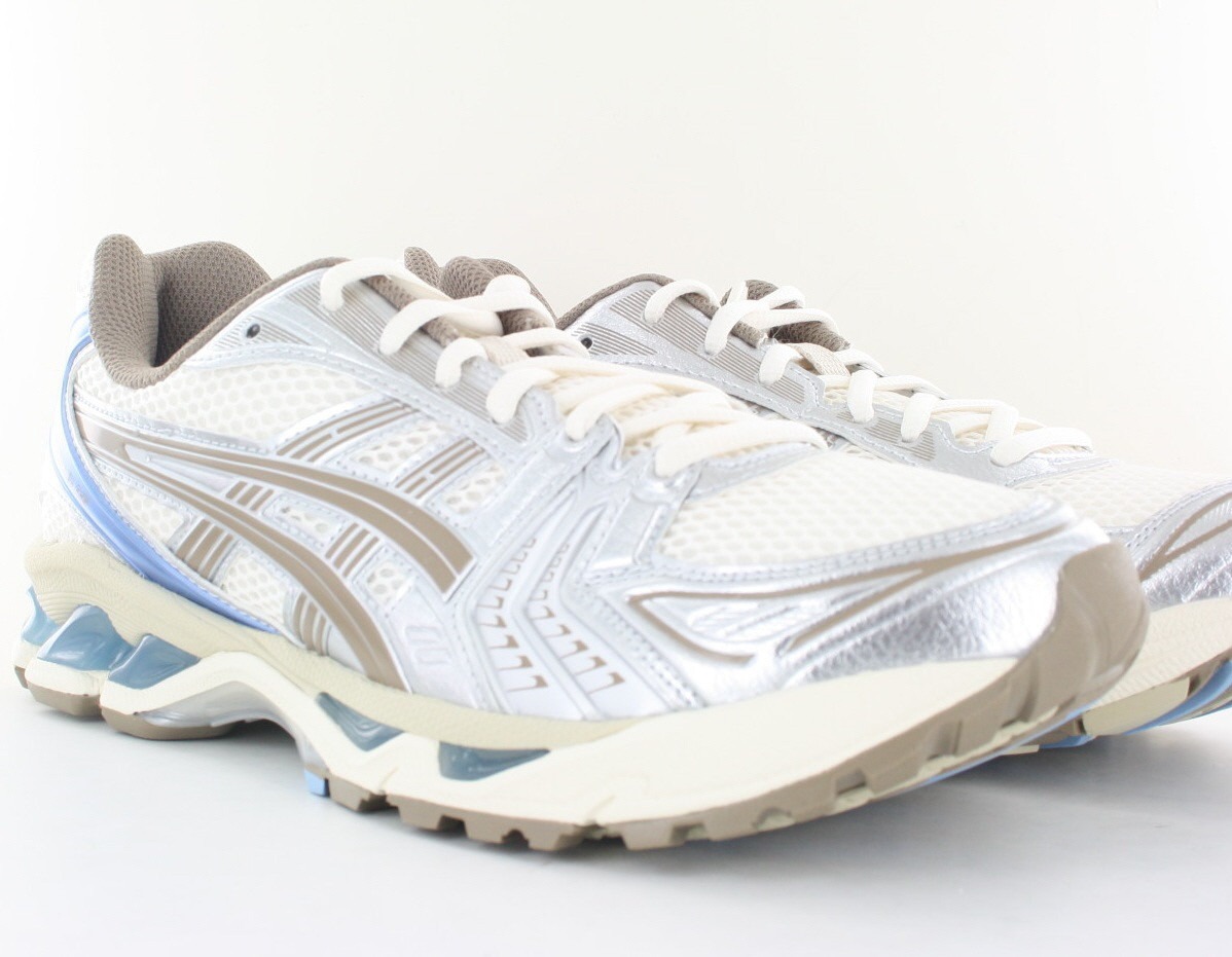 Asics Gel kayano 14 beige argent bleu