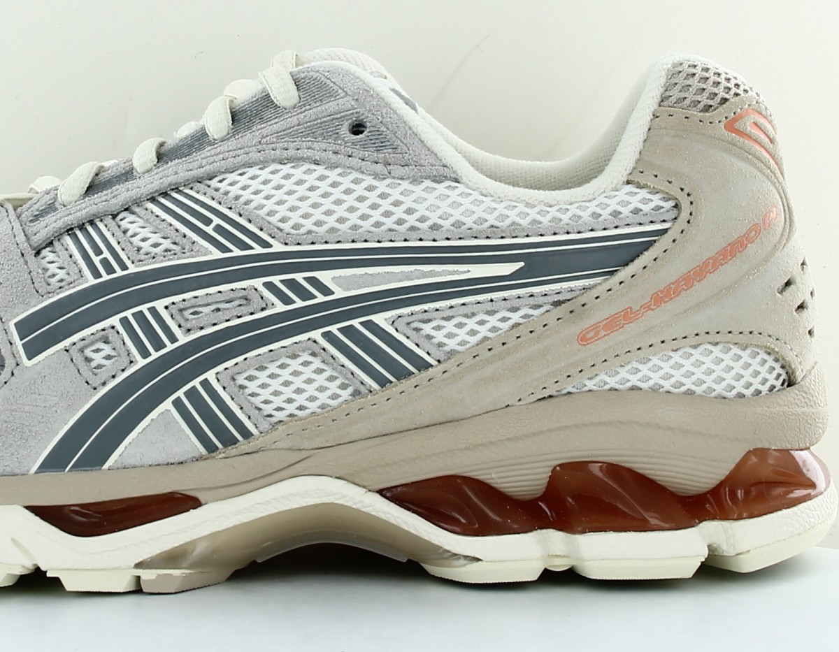 Asics Gel kayano 14 beige gris orange