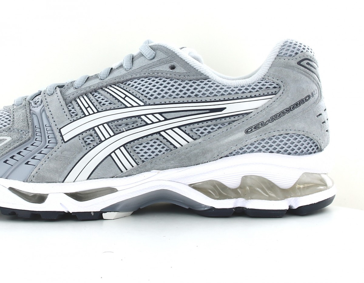 Asics Gel kayano 14 gris-blanc