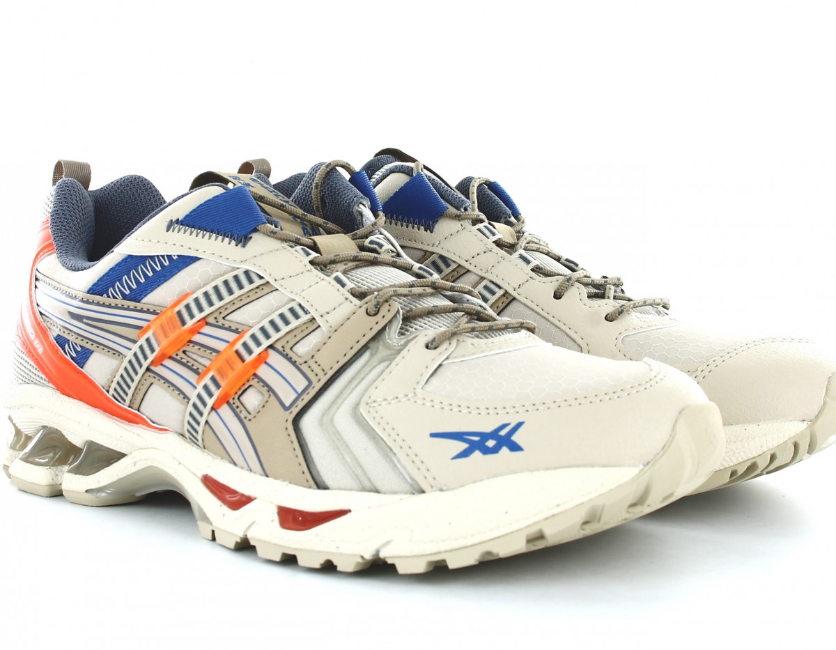 Asics Gel kayano 14 re beige orange bleu