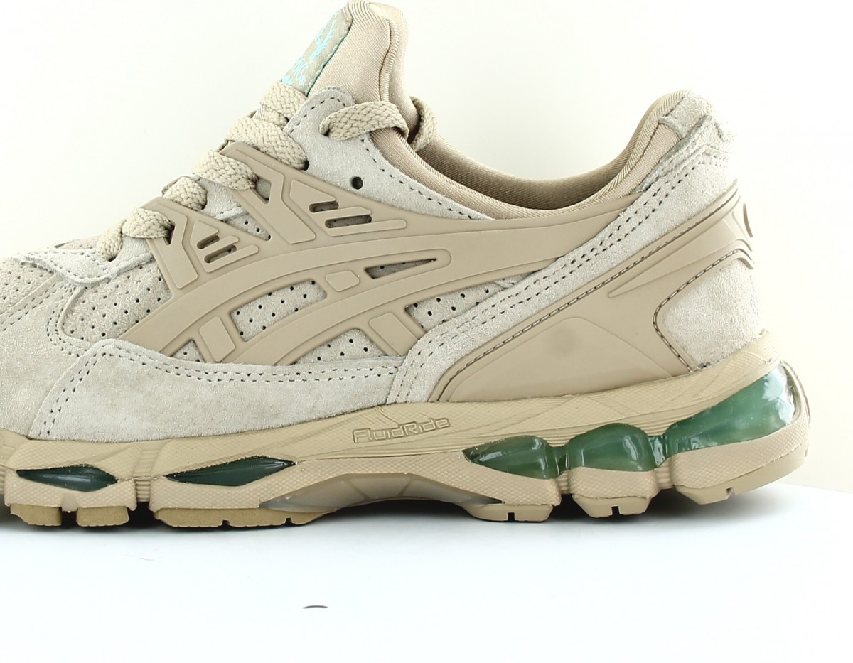 Asics Gel kayano 21 beige sable vert menthe