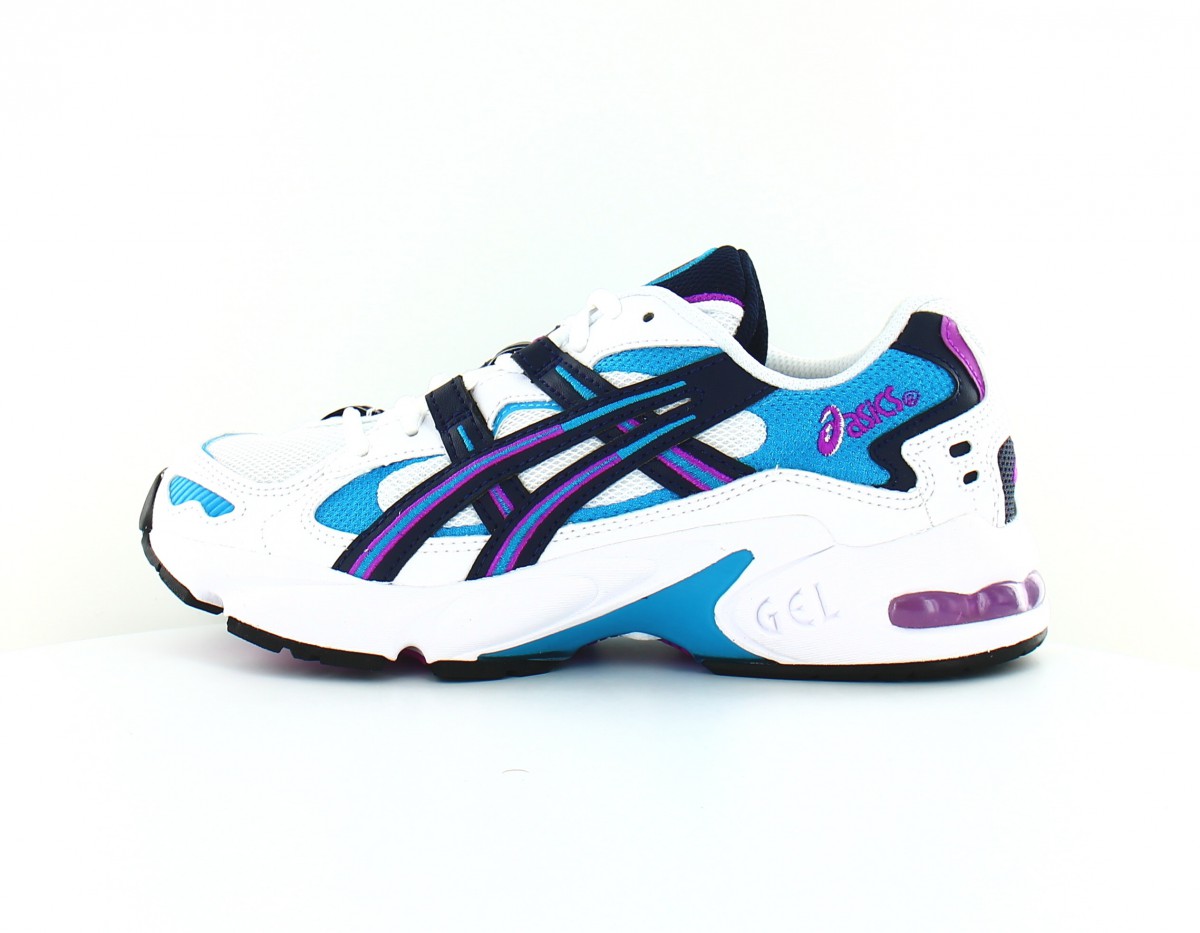 Asics Gel kayano 5 og blanc bleu violet