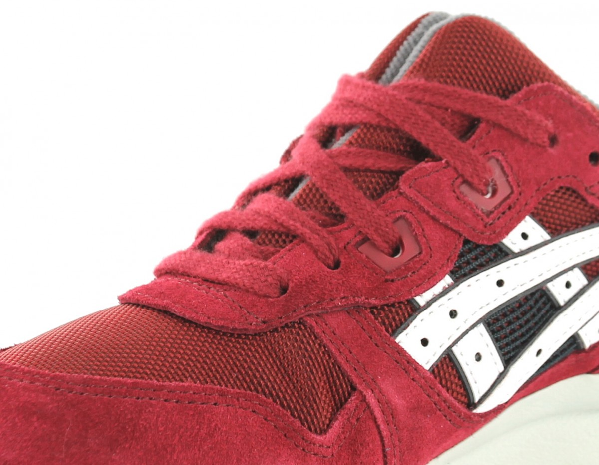 asics gel lyte iii chaussures bordeaux blanc