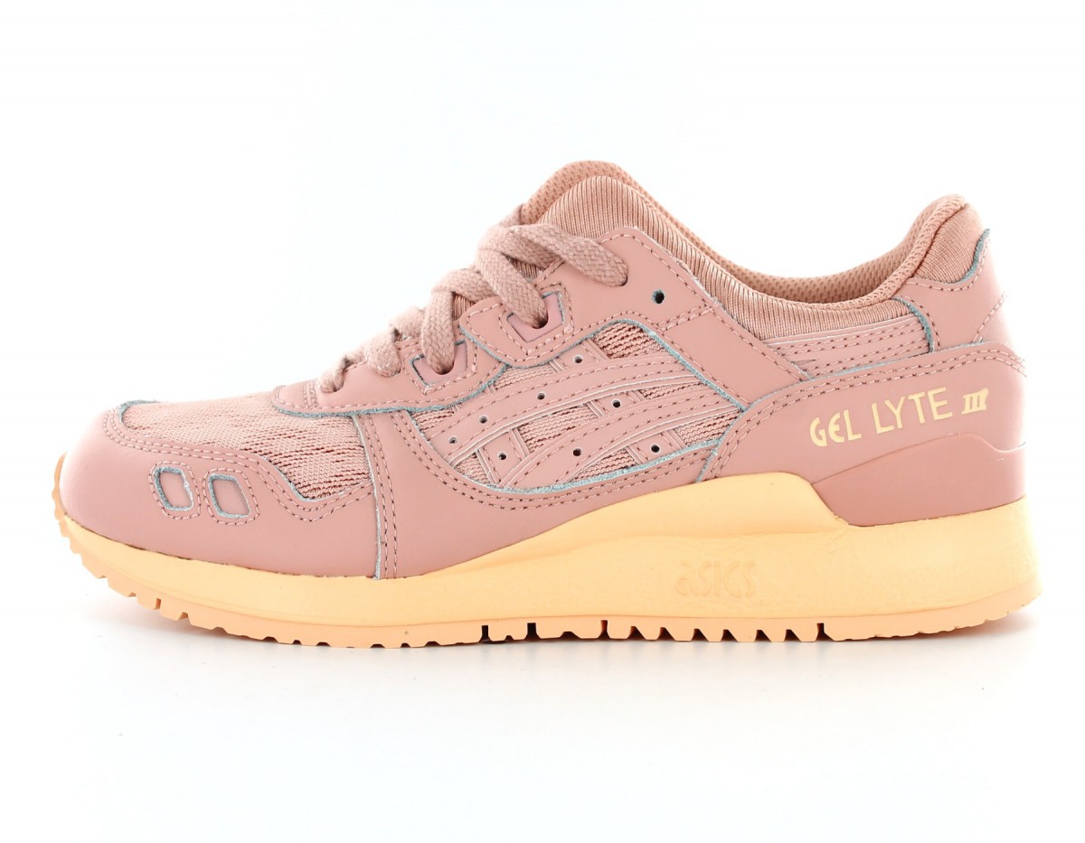 Asics Gel Lyte III Femme Rose-Beige-Peach