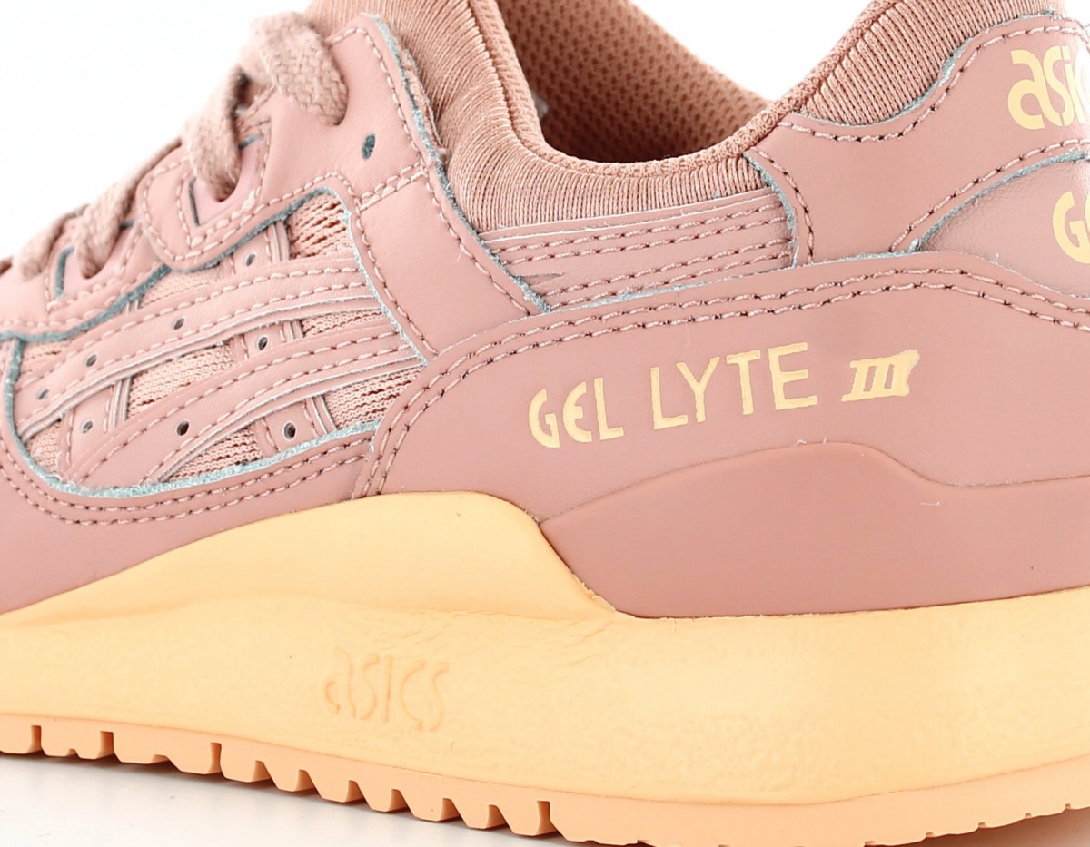 Asics Gel Lyte III Femme Rose-Beige-Peach