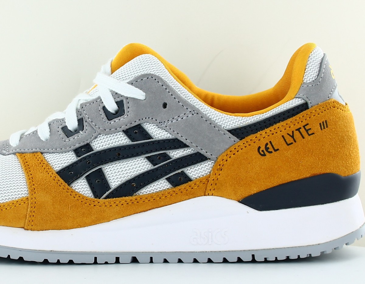 Asics Gel lyte 3 og blanc jaune gris