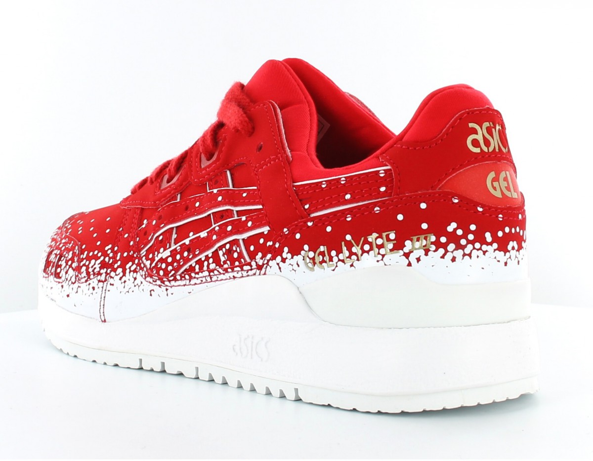 Asics Gel Lyte 3 Snow Flake Pack Red/white