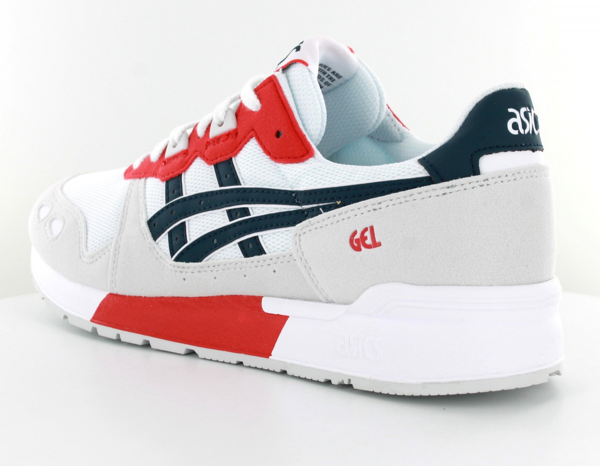 Asics Gel Lyte Blanc-beige-rouge-bleu