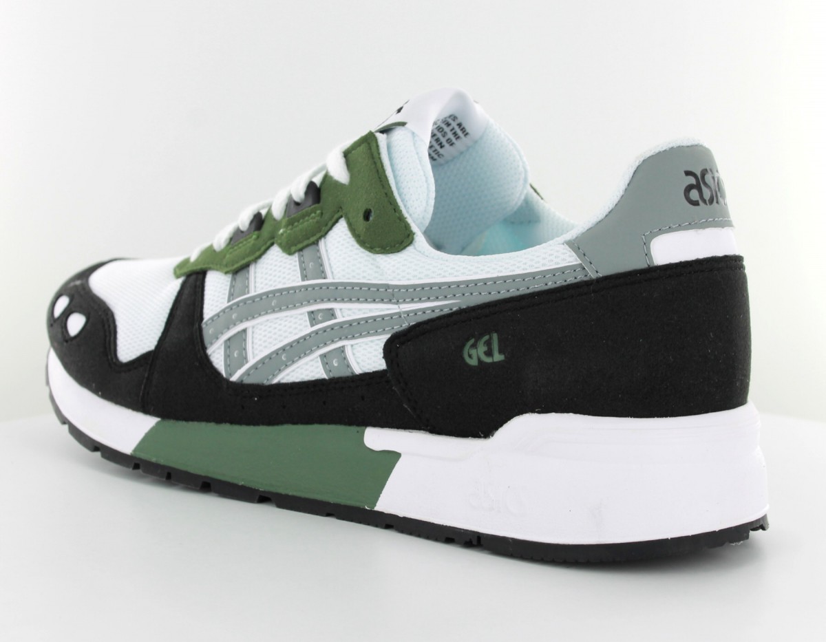 Asics Gel Lyte Blanc-noir-kaki-gris