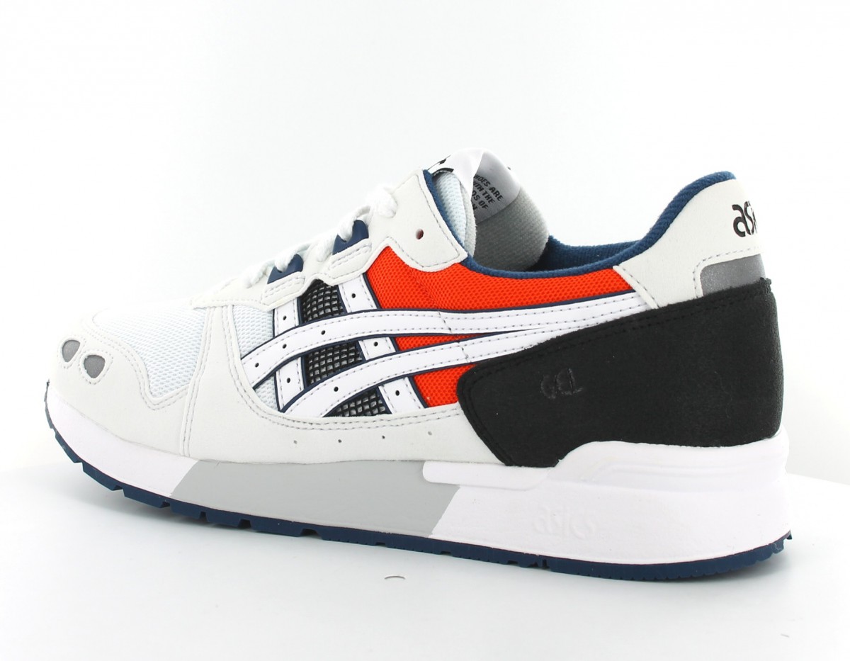 Asics Gel Lyte Blanc-Orange-Noir