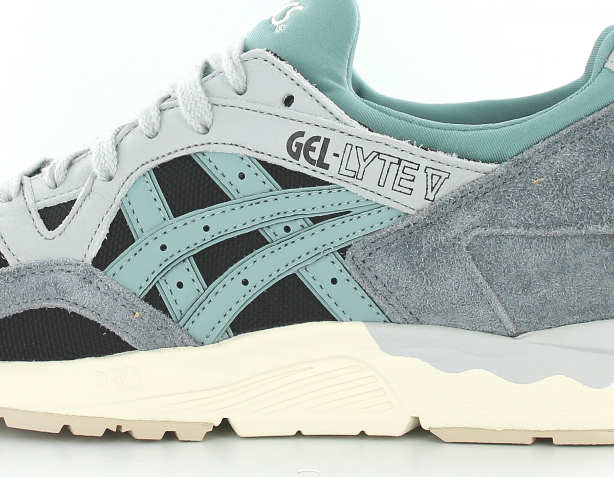 Asics Gel lyte V Noir bleu gris