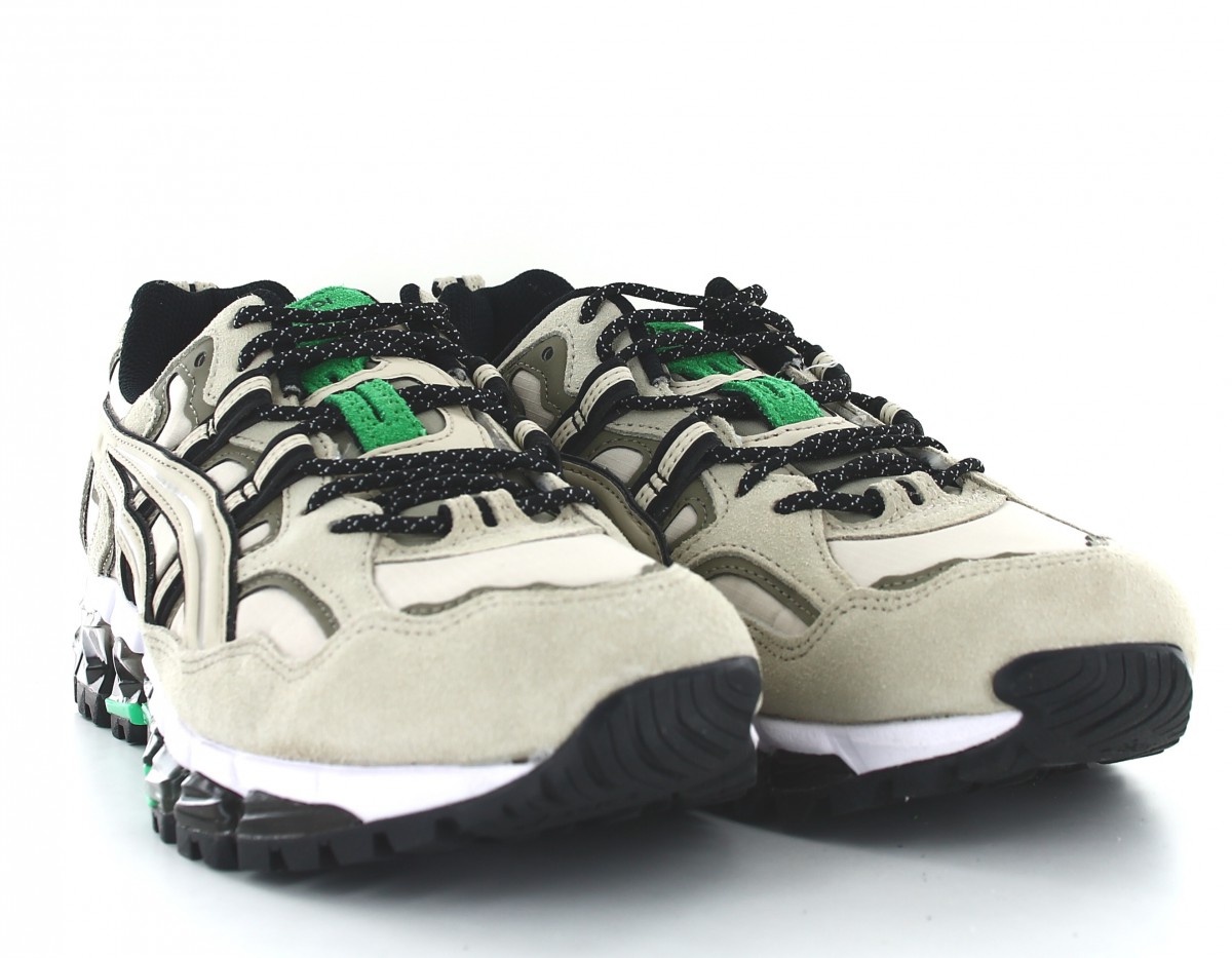 Asics Gel nandi 360 beige noir vert