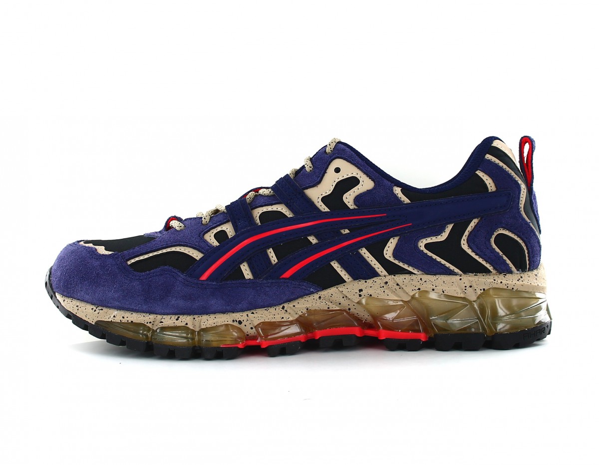 Asics Gel nandi 360 violet rouge noir beige