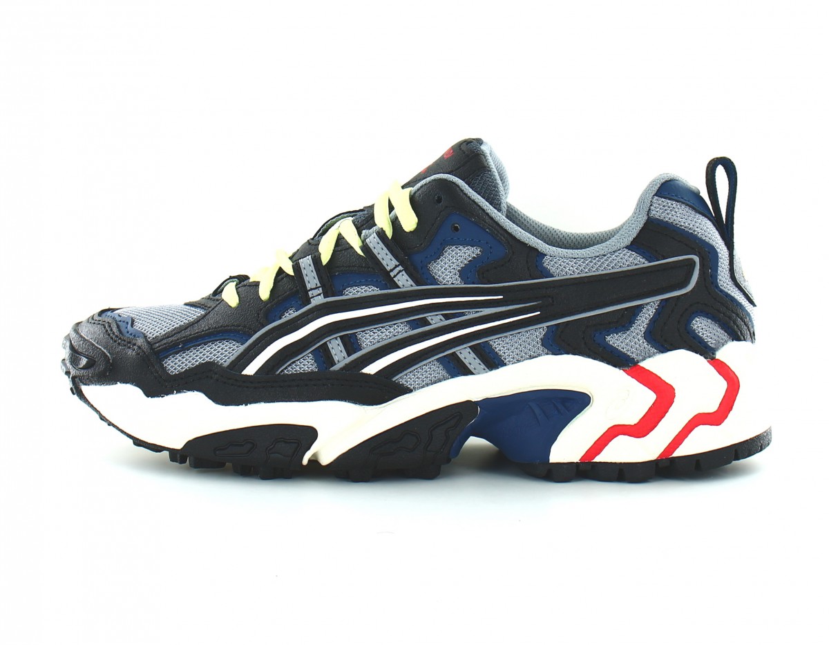 Asics Gel nandi gris noir beige bleu