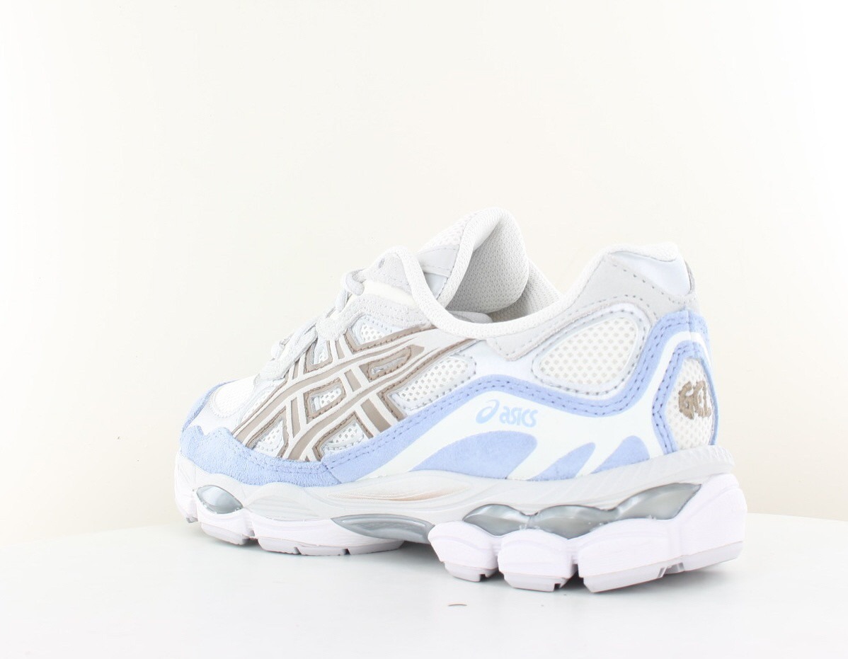 Asics Gel nyc beige bleu ciel marron