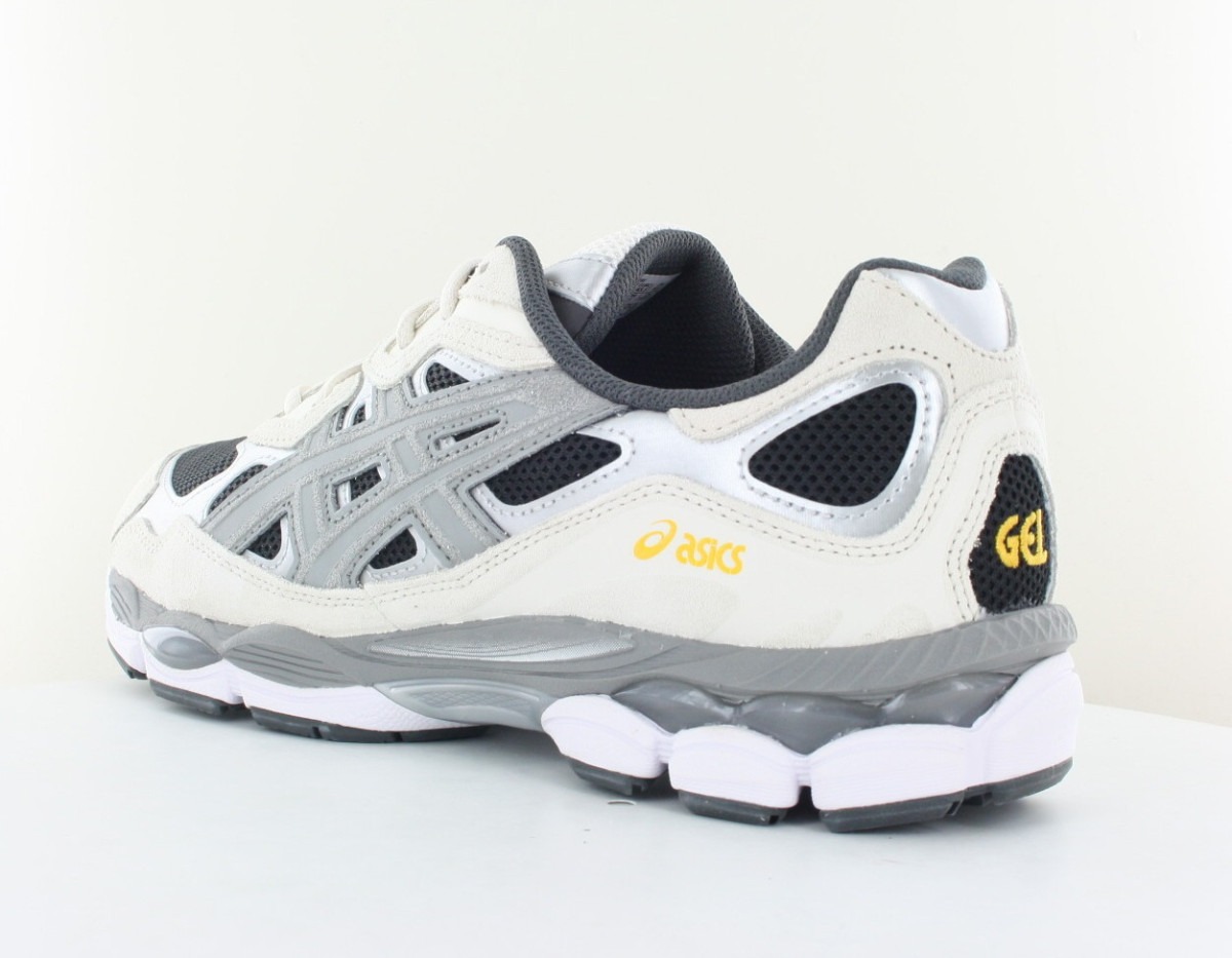 Asics Gel nyc beige gris noir jaune