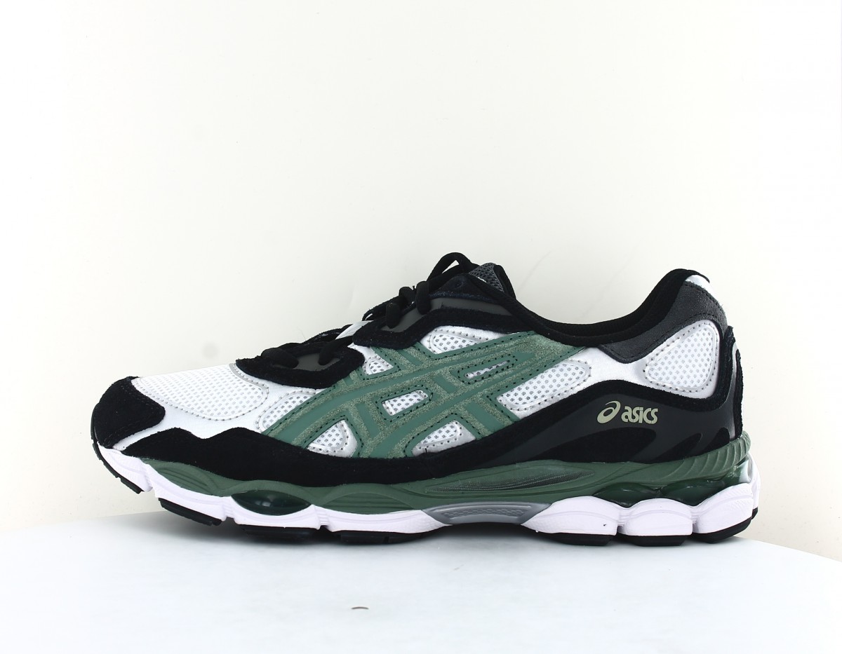 Asics Gel nyc blanc noir vert