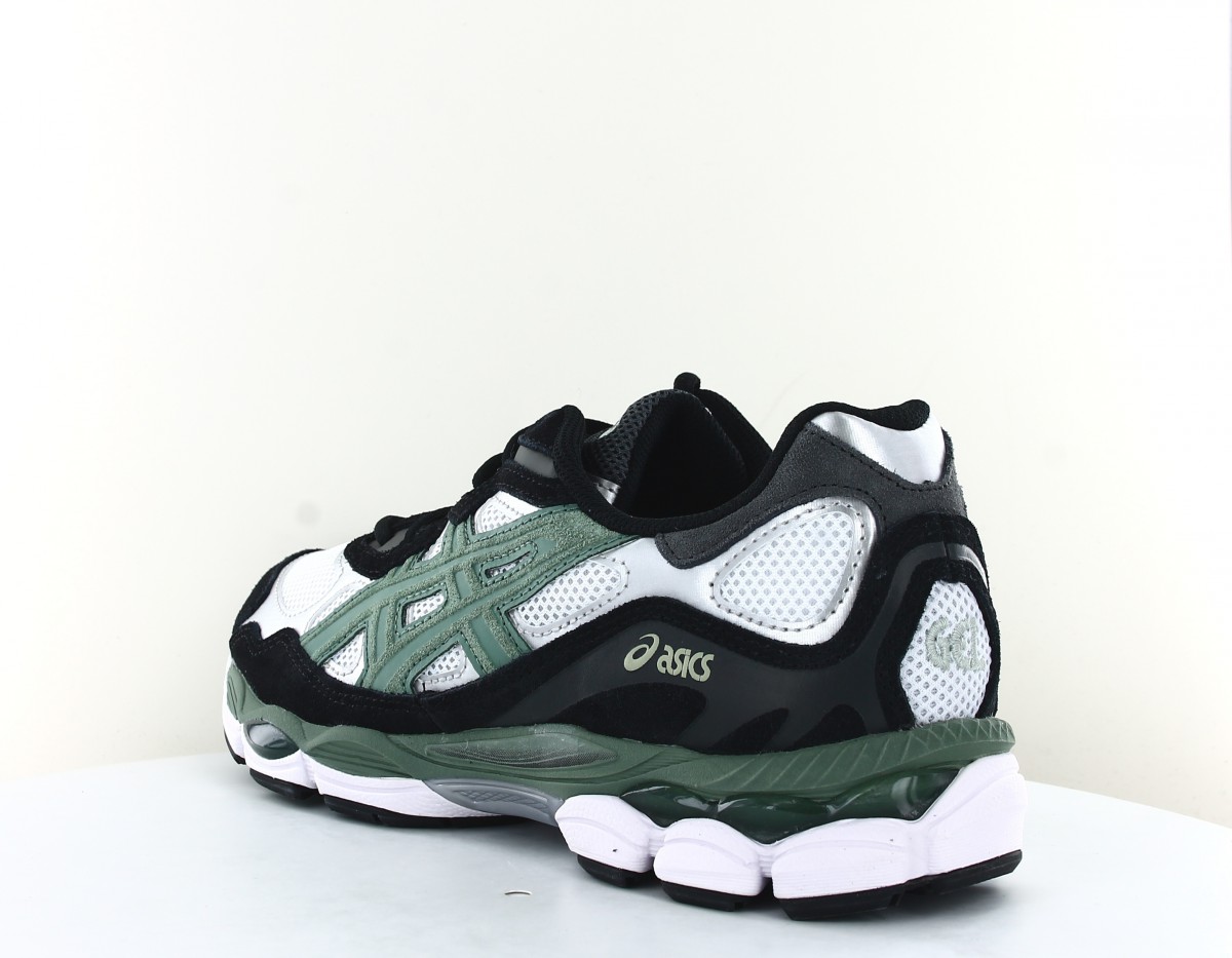 Asics Gel nyc blanc noir vert