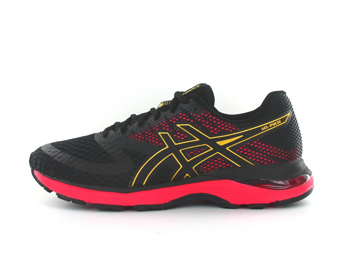 Asics Gel Pulse 10 noir or rouge