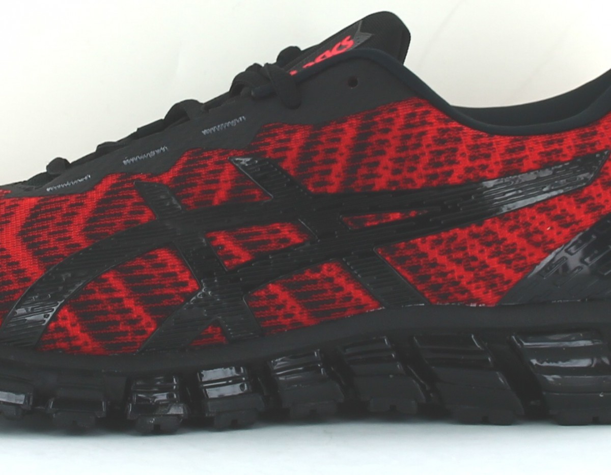 Asics Gel quantum 180 4.5 noir rouge vif