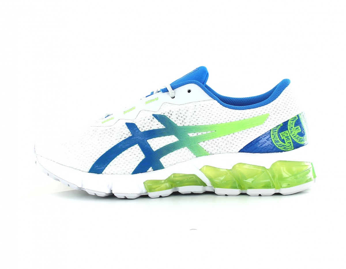 Asics Gel quantum 180 5 blanc bleu vert volt