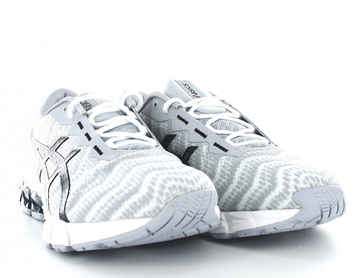 Asics Gel quantum 180 5 gris clair gris blanc