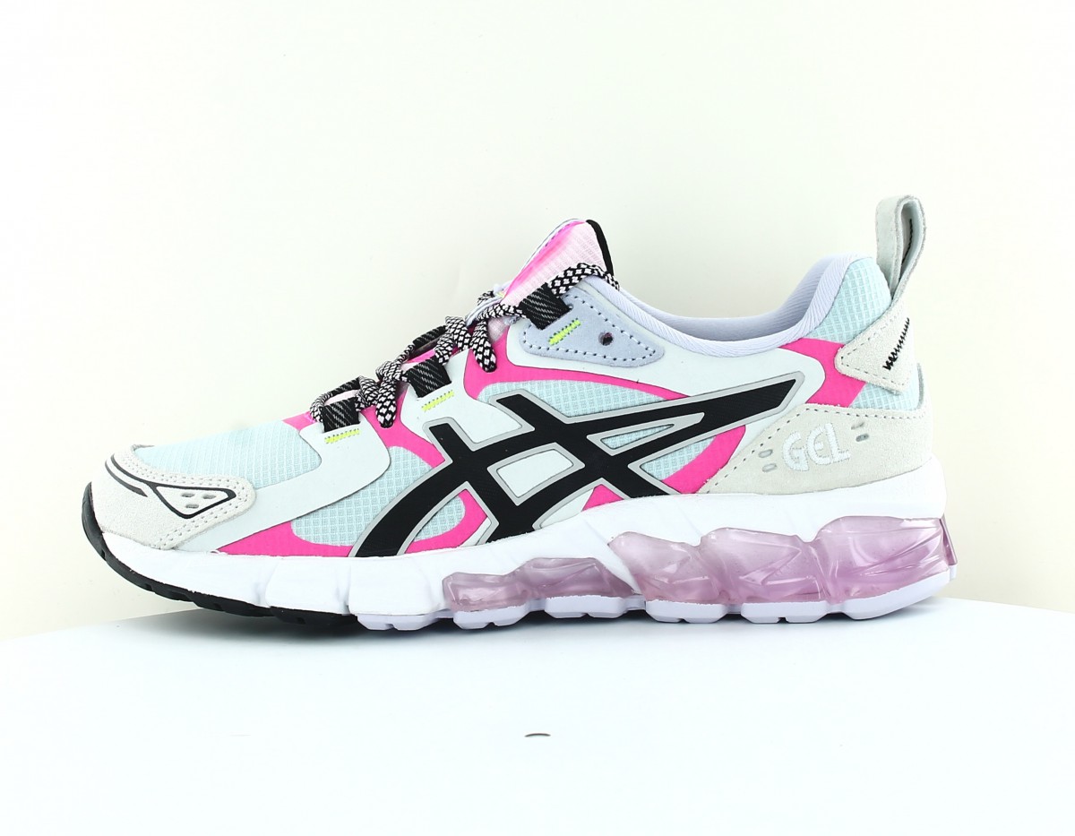 Asics Gel quantum 180 6 bleu ciel noir beige rose