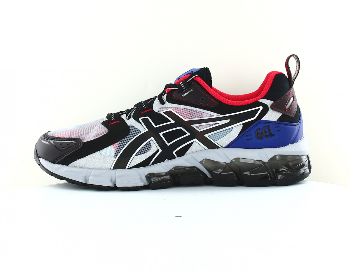 Asics Gel quantum 180 6 gris noir bleu monaco rouge