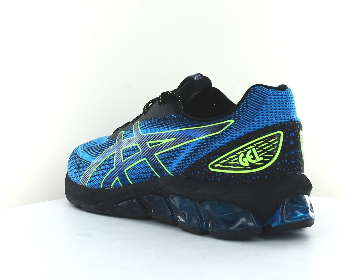 Asics Gel quantum 180 VII bleu noir vert fluo