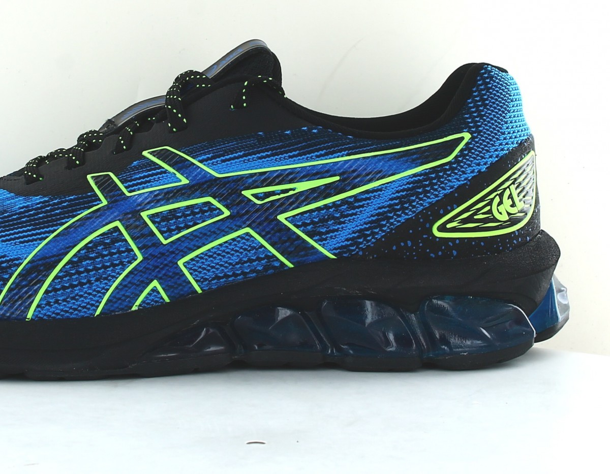 Asics Gel quantum 180 VII bleu noir vert fluo