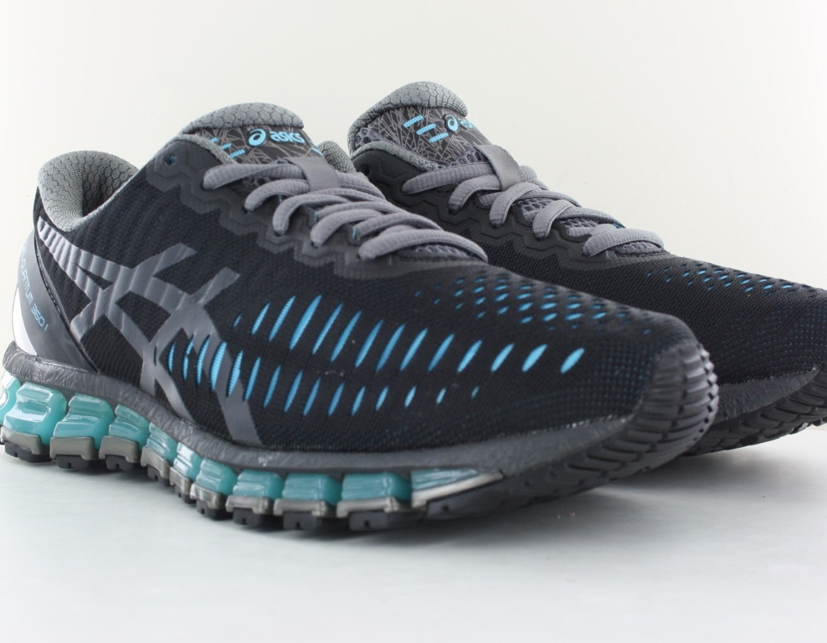 Asics Gel Quantum 360 1 noir bleu gris