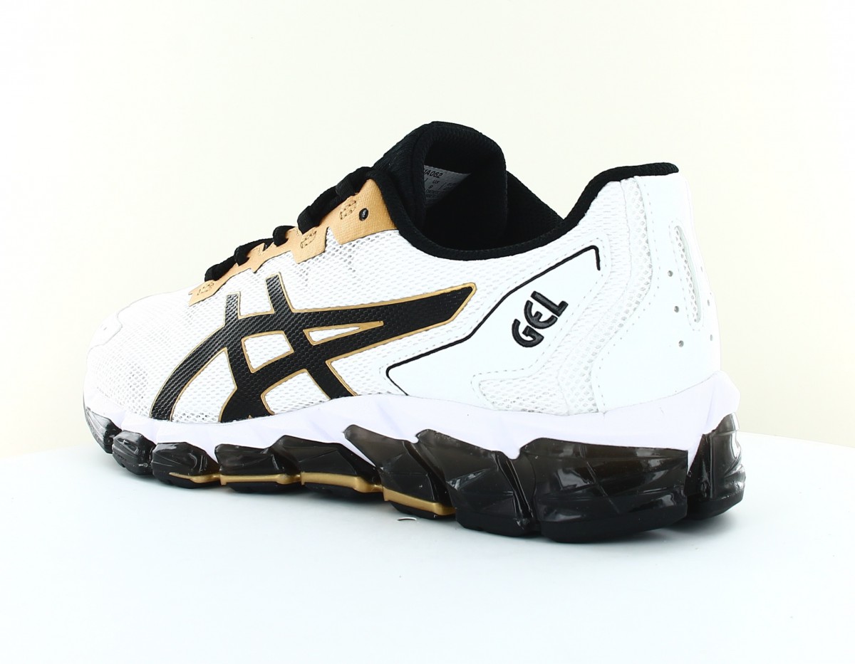 Asics Gel quantum 360 6 blanc noir or