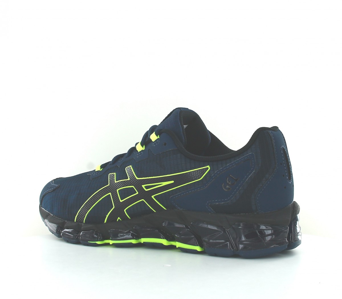 Asics Gel quantum 360 6 bleu marine jaune fluo