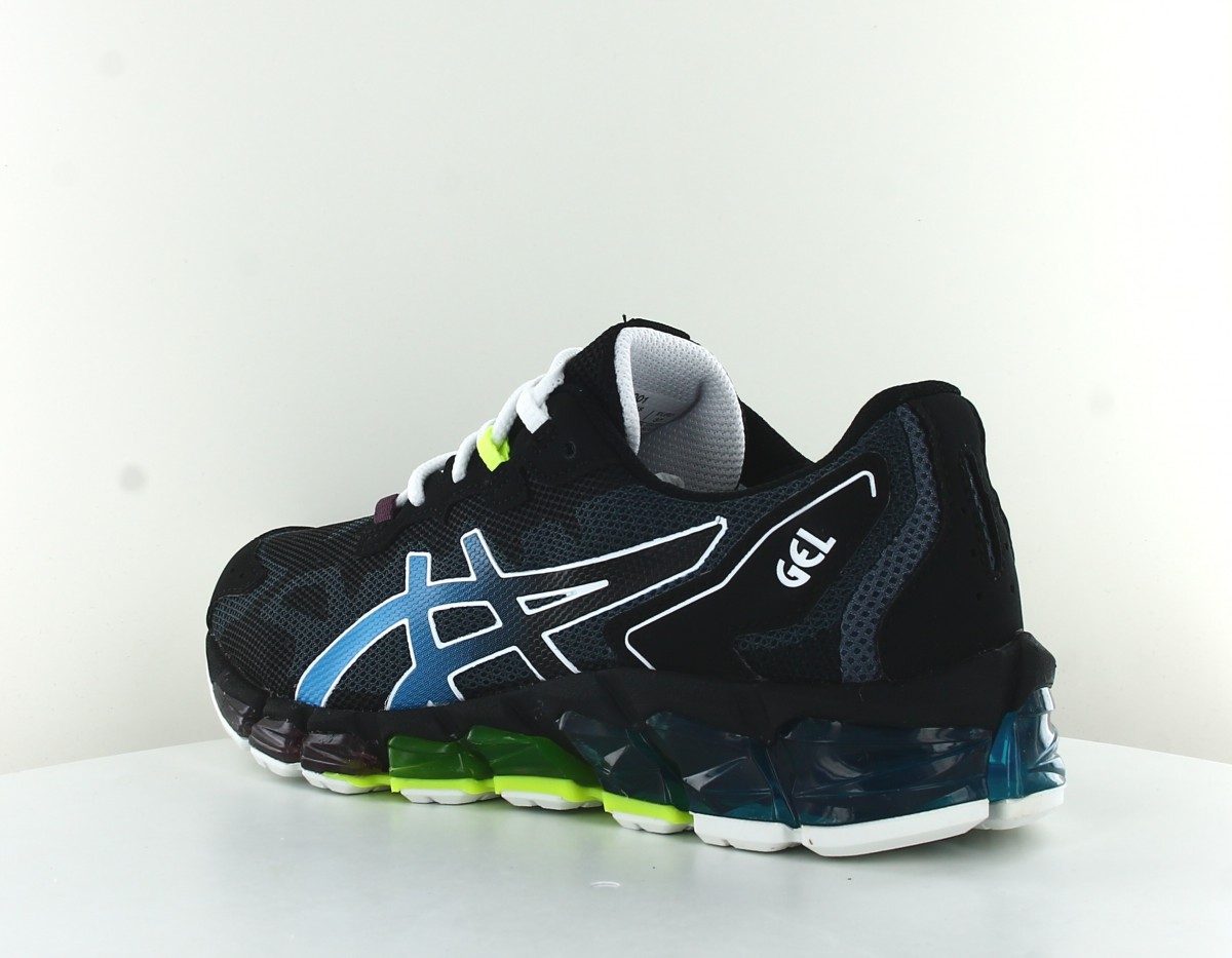 Asics Gel quantum 360 6 gs noir bleu jaune