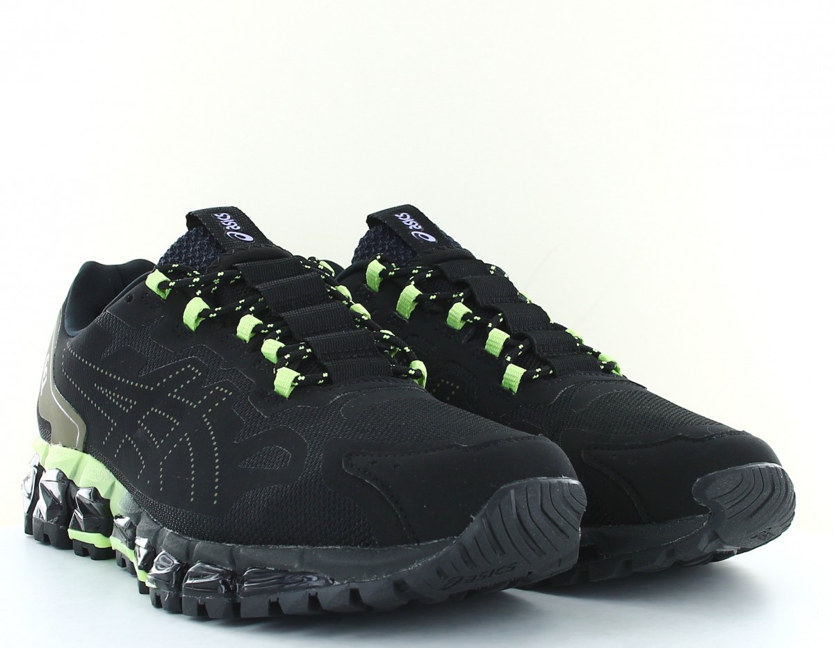 Asics Gel quantum 360 6 noir argent vert fluo