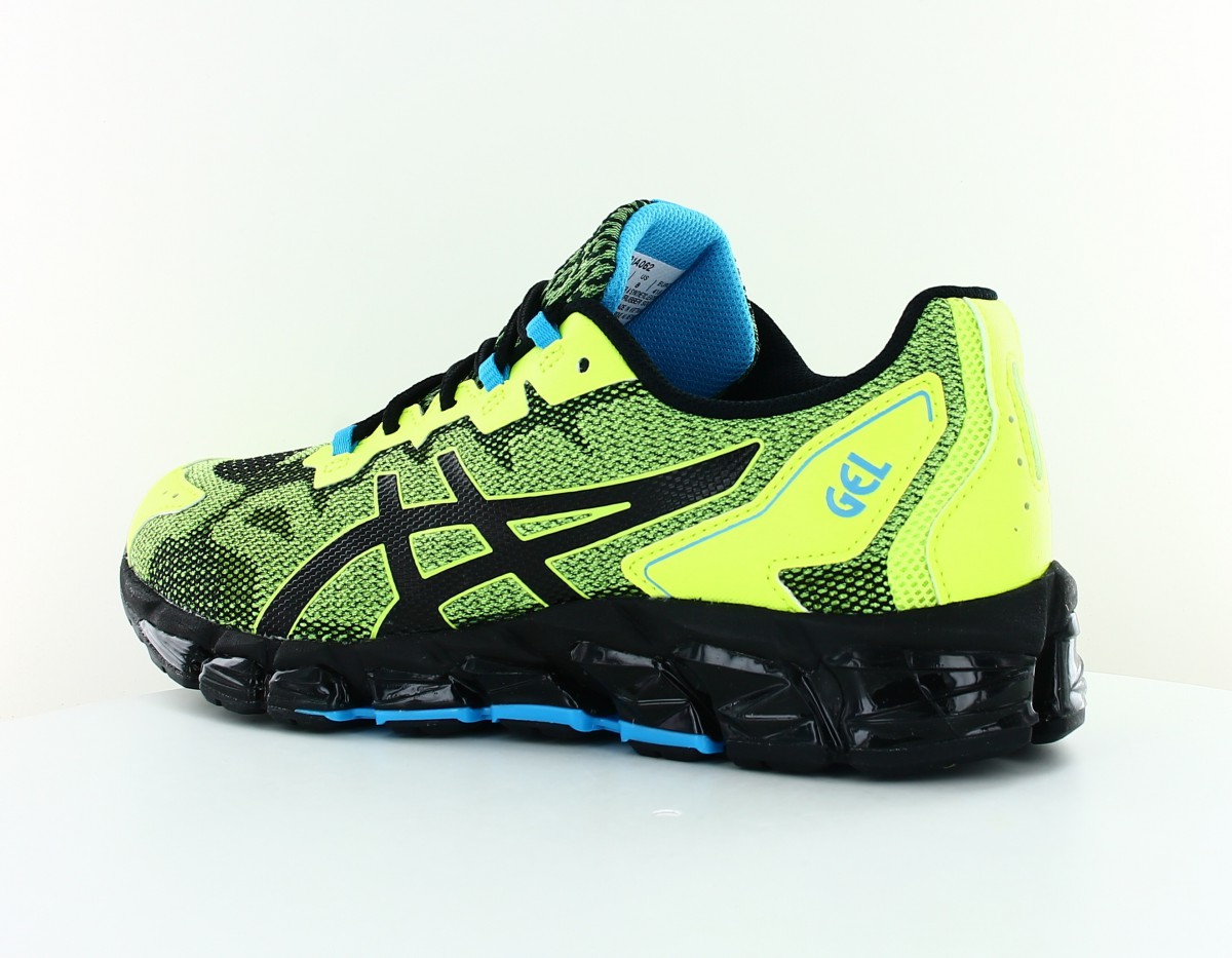 Asics Gel quantum 360 6 vert jaune fluo noir bleu