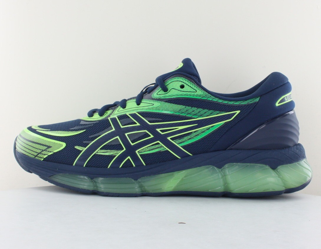 Asics Gel quantum 360 8 bleu marine vert jaune fluo