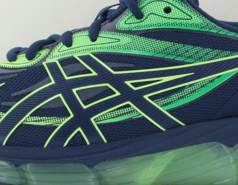 Asics Gel quantum 360 8 bleu marine vert jaune fluo