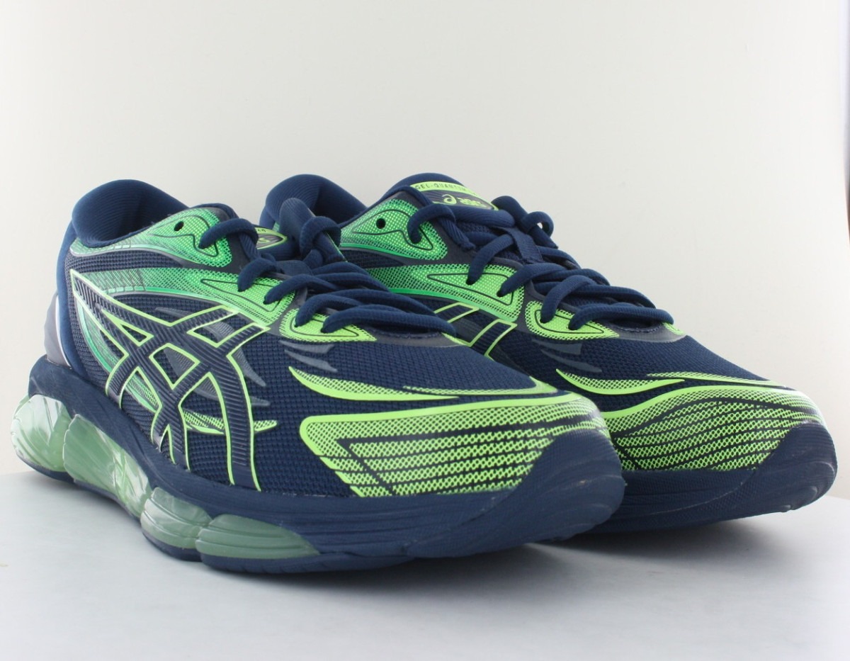 Asics Gel quantum 360 8 bleu marine vert jaune fluo