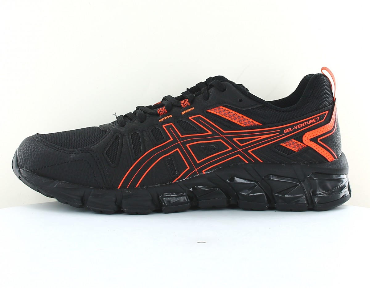 Asics Gel venture 180 noir orange