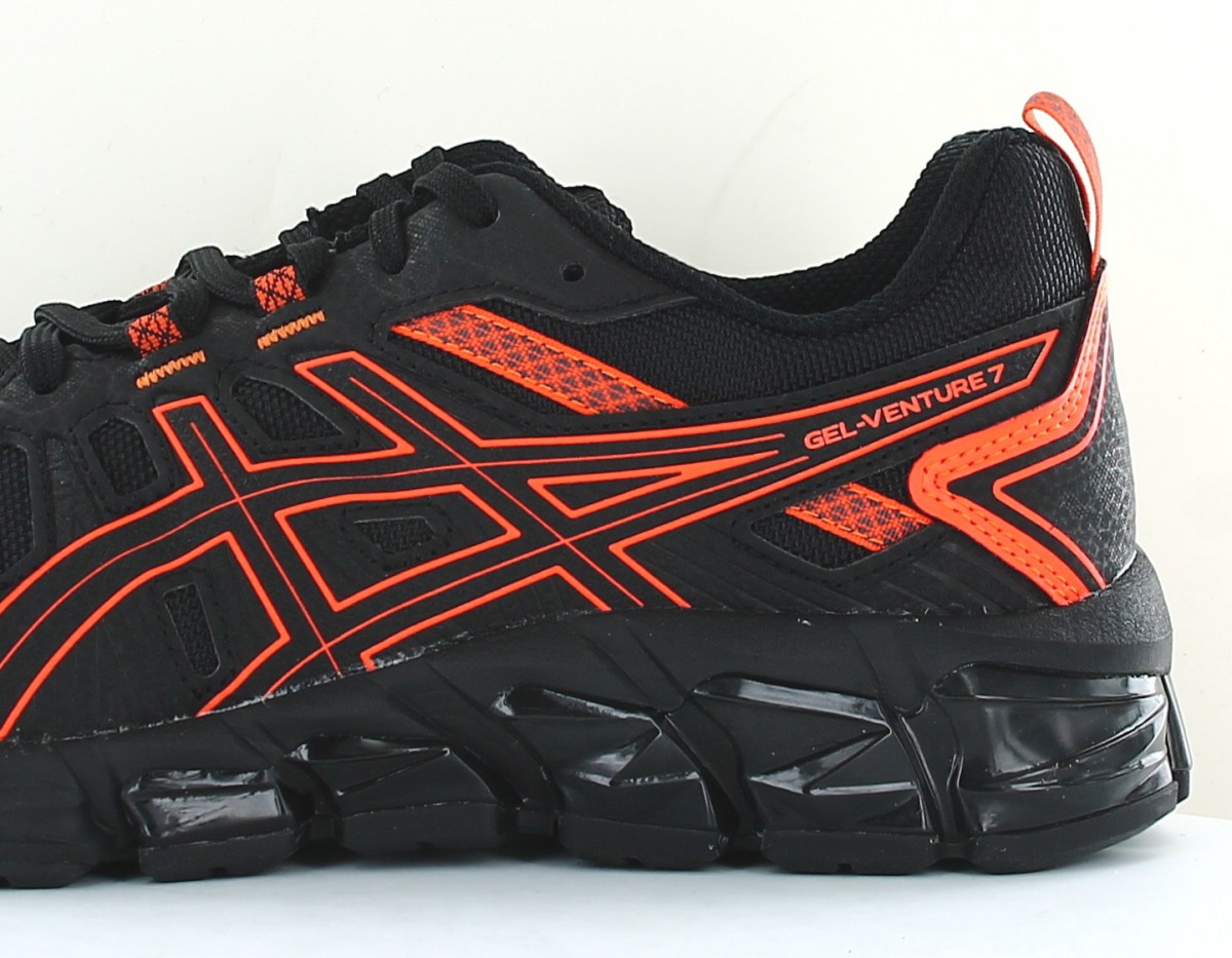 Asics Gel venture 180 noir orange