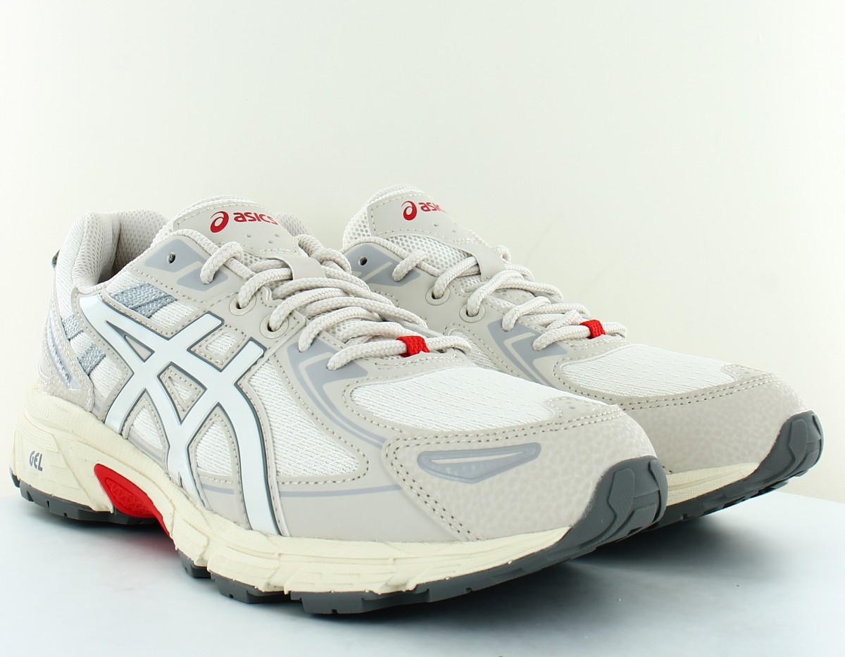 Asics Gel venture 6 beige gris rouge