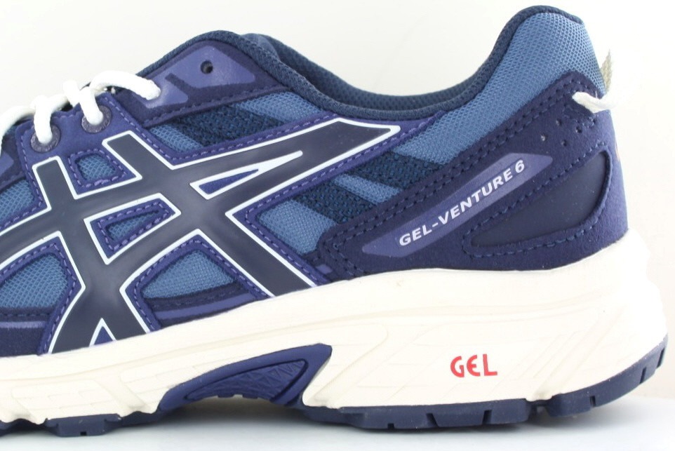 Asics Gel venture 6 bleu marine bleu beige rouge